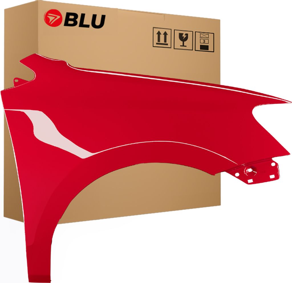 BLU Parafango compatibile con VW Volkswagen Polo 6R1 LP3G Immagine del prodotto 