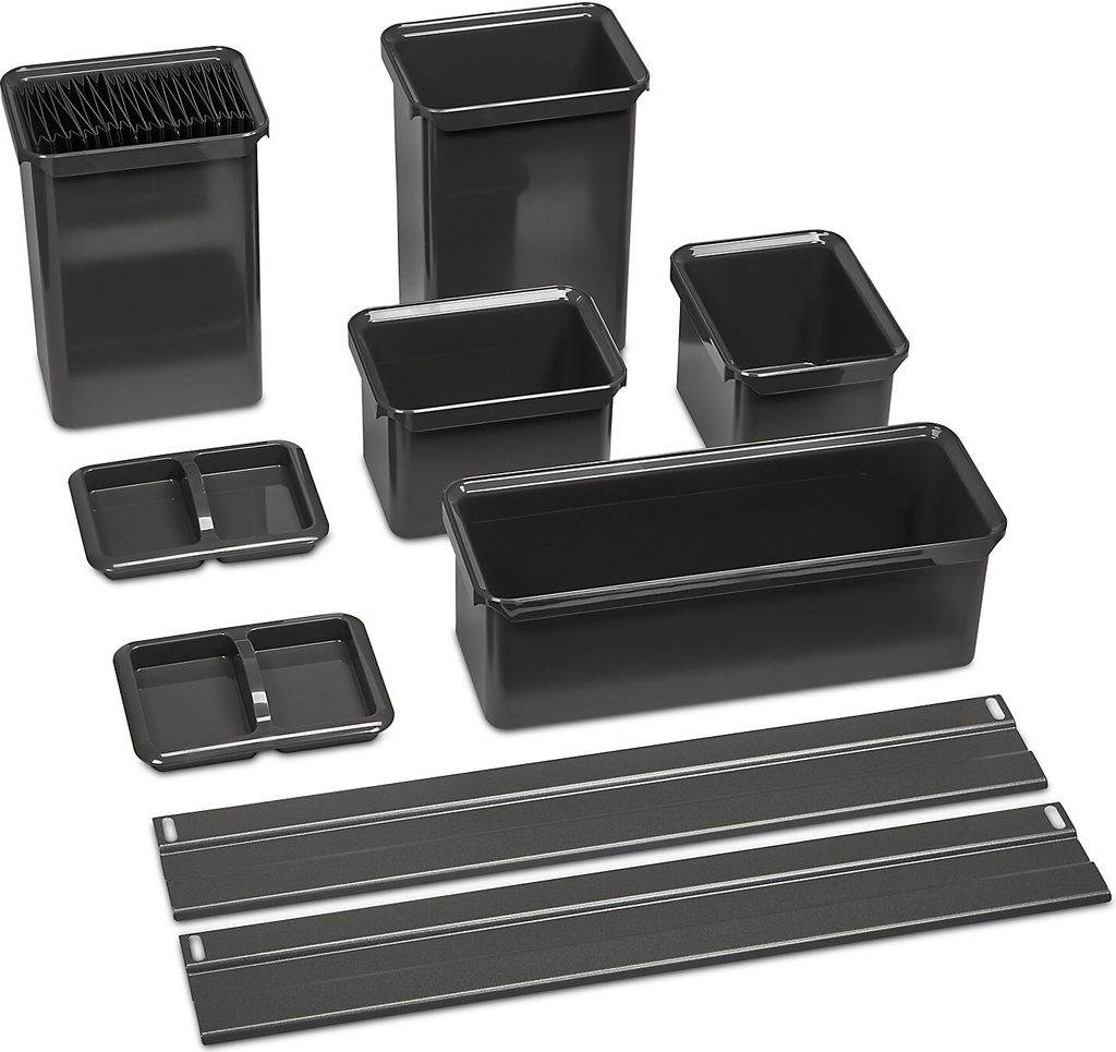 Kesseböhmer YouboXx-Set 1 Ordnungssystem anthrazit für Apothekerauszug DISPENSA, DISPENSA Swing, DISPENSA junior Einteilungssystem / Zubehör fü...