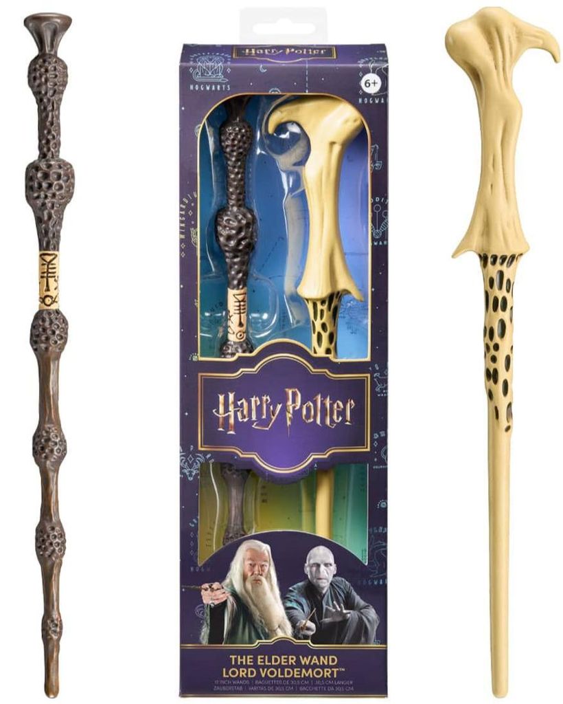 Sada hůlek Bezová & Lord Voldemort 30 cm – Harry Potter Obrázek produktu 