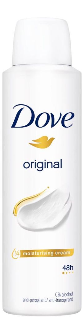 Dove Deodorantspray, 150 ml, originele geur Productafbeelding 