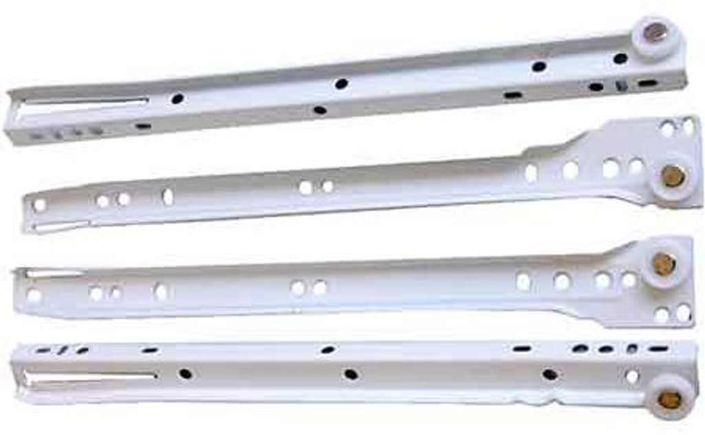 GUIDE PER CASSETTI 40 cm - Bianco Immagine del prodotto 