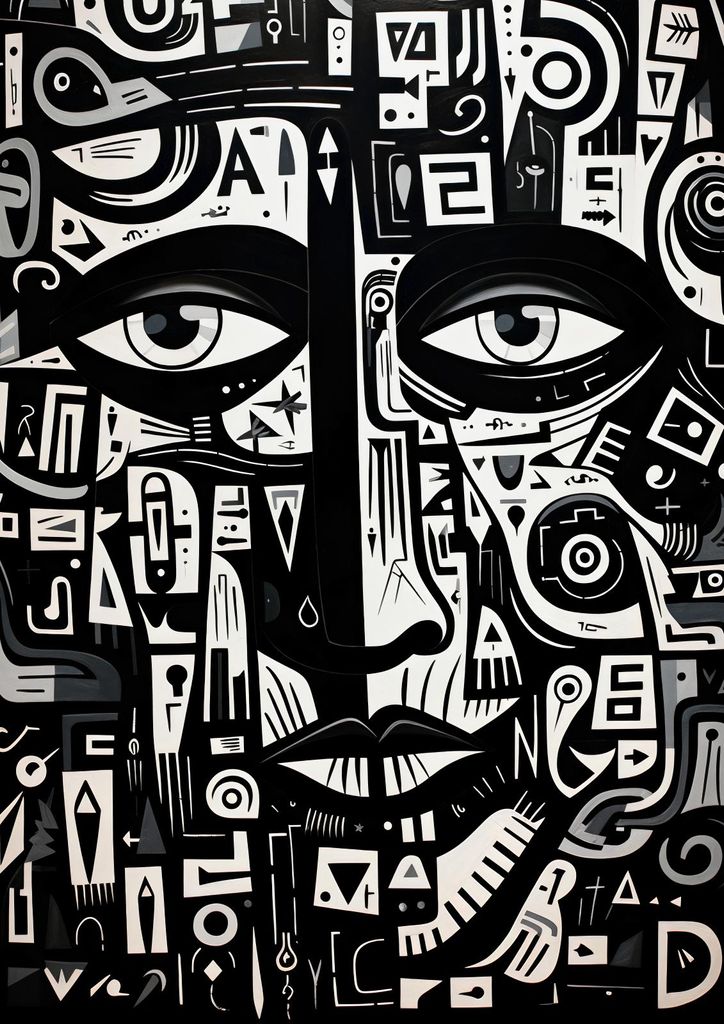 Plakat 29,7x42cm Gedankenlabyrinth