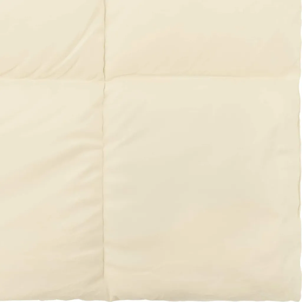 Prezzo Basso Piumino vidaXL 4 Stagioni 200x200 Crema Microfibra - 6