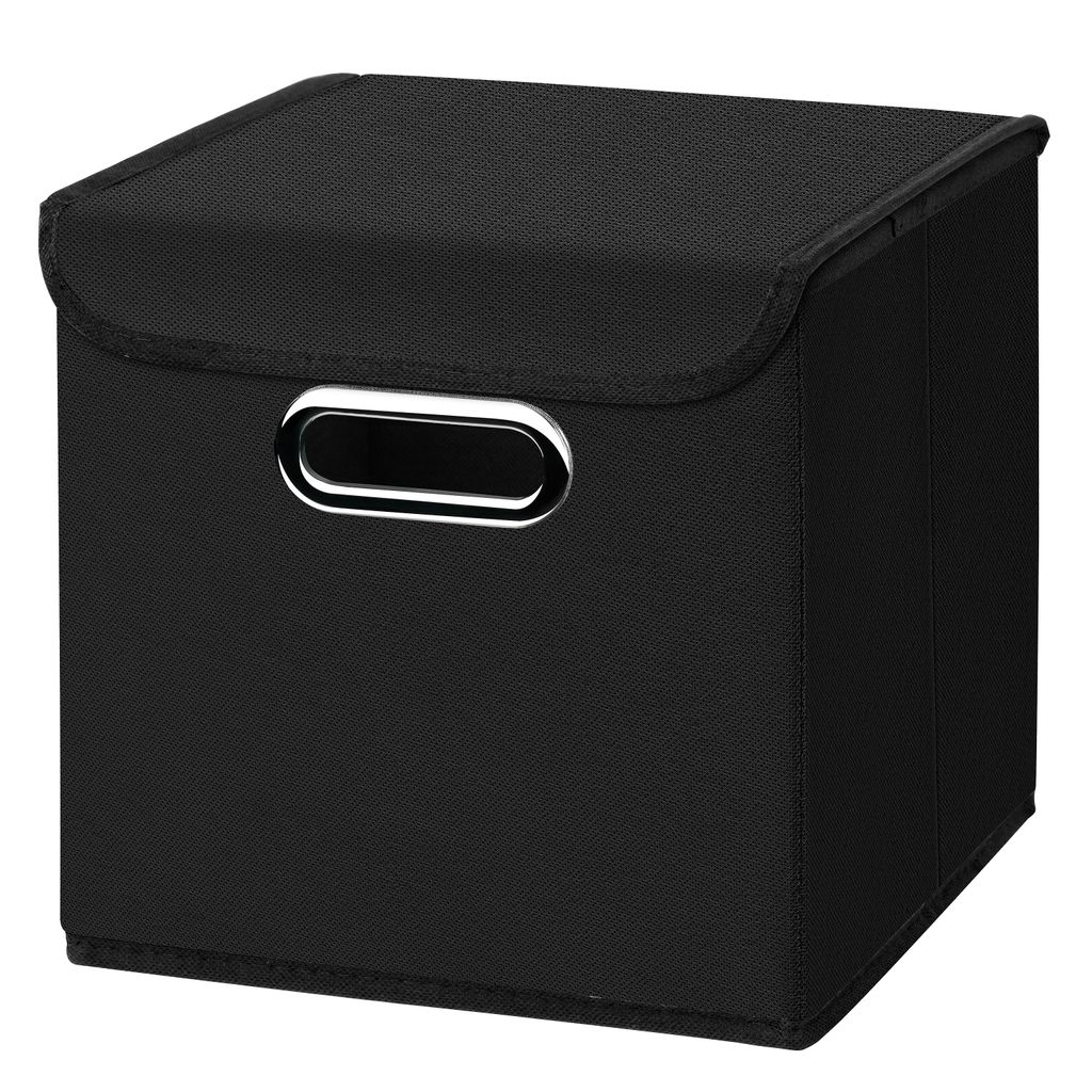 1 ks čierna skladacie krabica 25 x 25 x 25 cm skladacie Obrázok produktu 