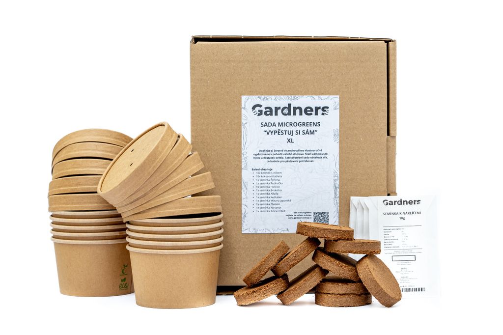 Gardners Sada microgreens "Vypěstuj si sám", XL Obrázok produktu 