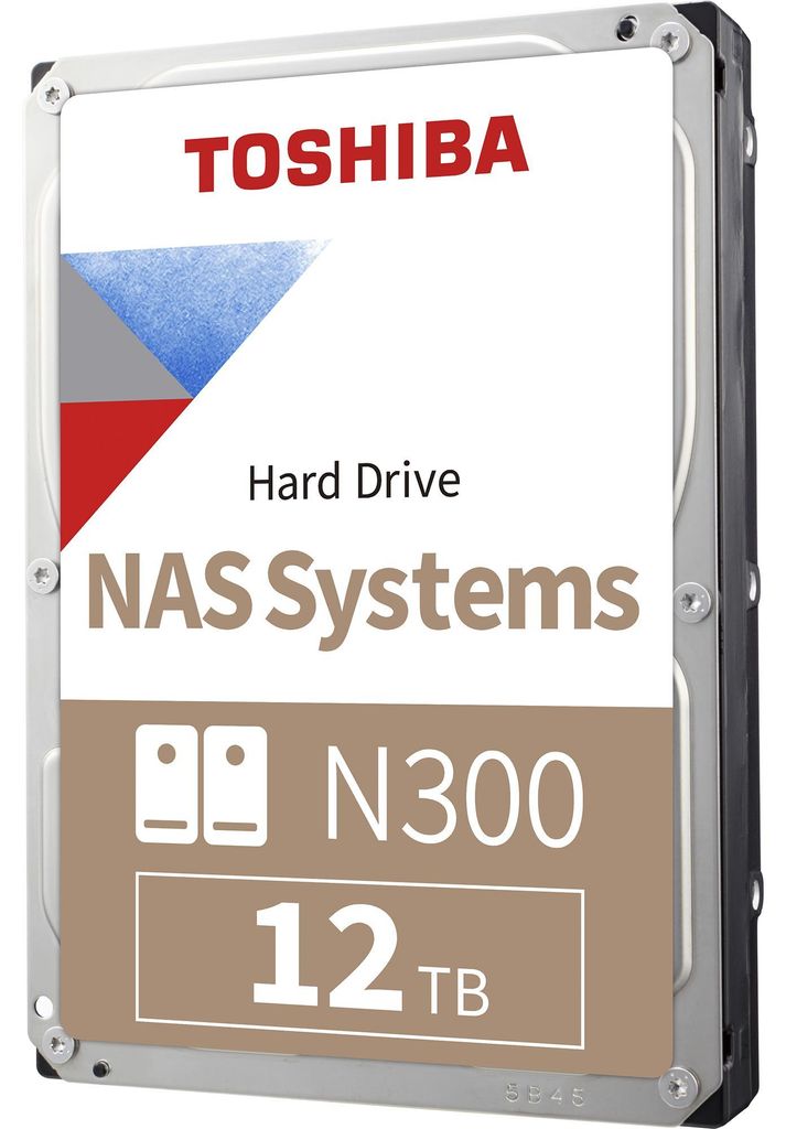 Toshiba N300 High-Rel. 3,5" Hard Drive 12TB Gold Image du produit 