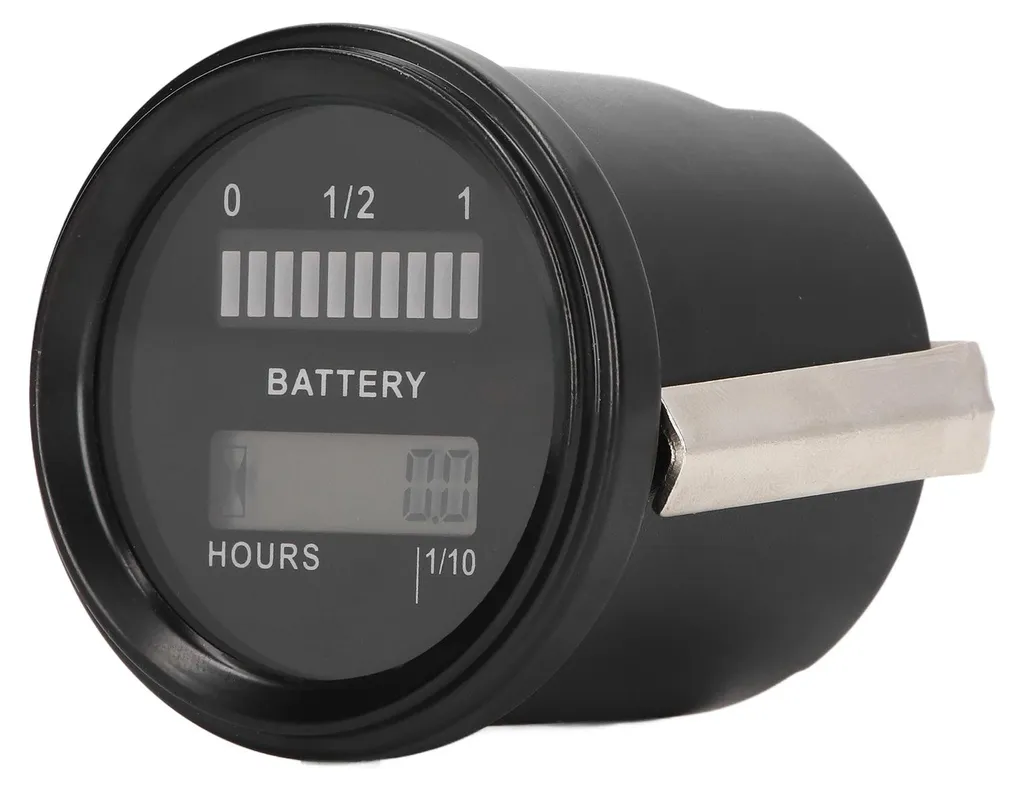 Jauge de batterie multifonctionnelle étanche IP65 pour tondeuse à gazon