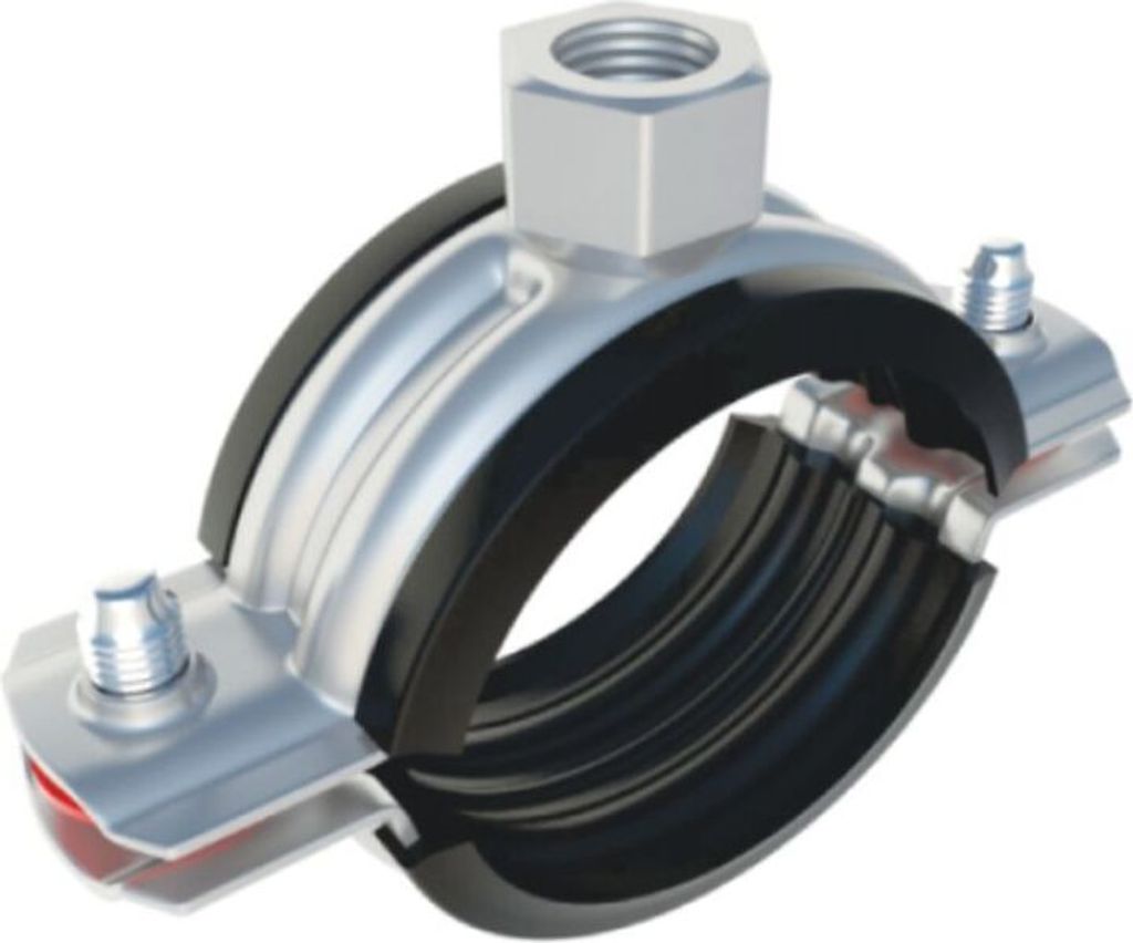 Rohrschelle mit Mutter 33 - 37mm 1“ (10 Stück/Packung)