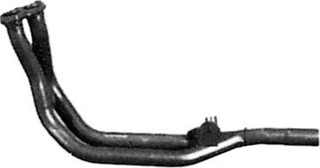 VEGAZ Abgasrohr Auspuffrohr für VW Polo Coupe (86C, 80) Vorne VR-46