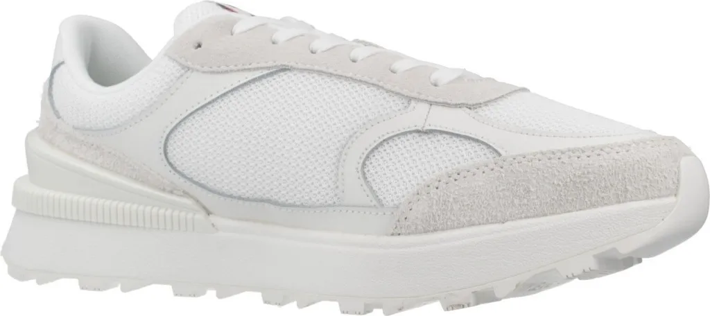 Baskets Sneakers Tommy Jeans Technical Runner Ess Blanc pour Hommes - 5