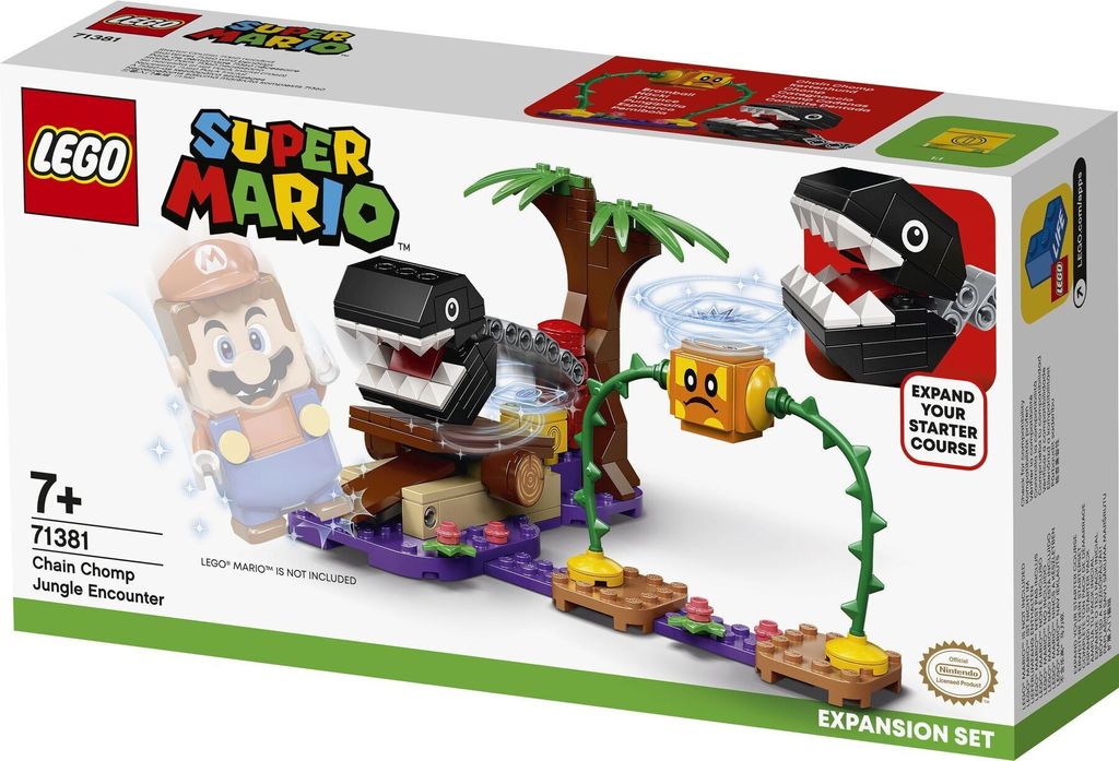 Lego Super Mario Stretnutie s reťazou Chomp 71381 Obrázok produktu 