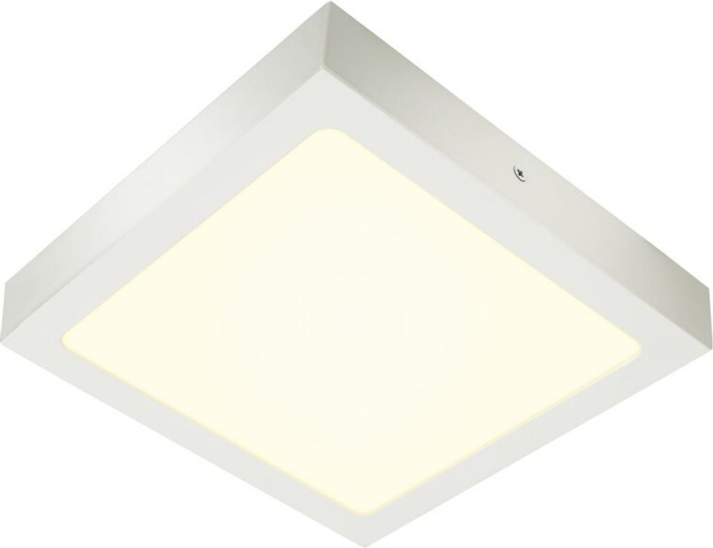 SLV 1004705 SENSER 24 CW LED Leuchte eckig weiss 4000K Produktbild 