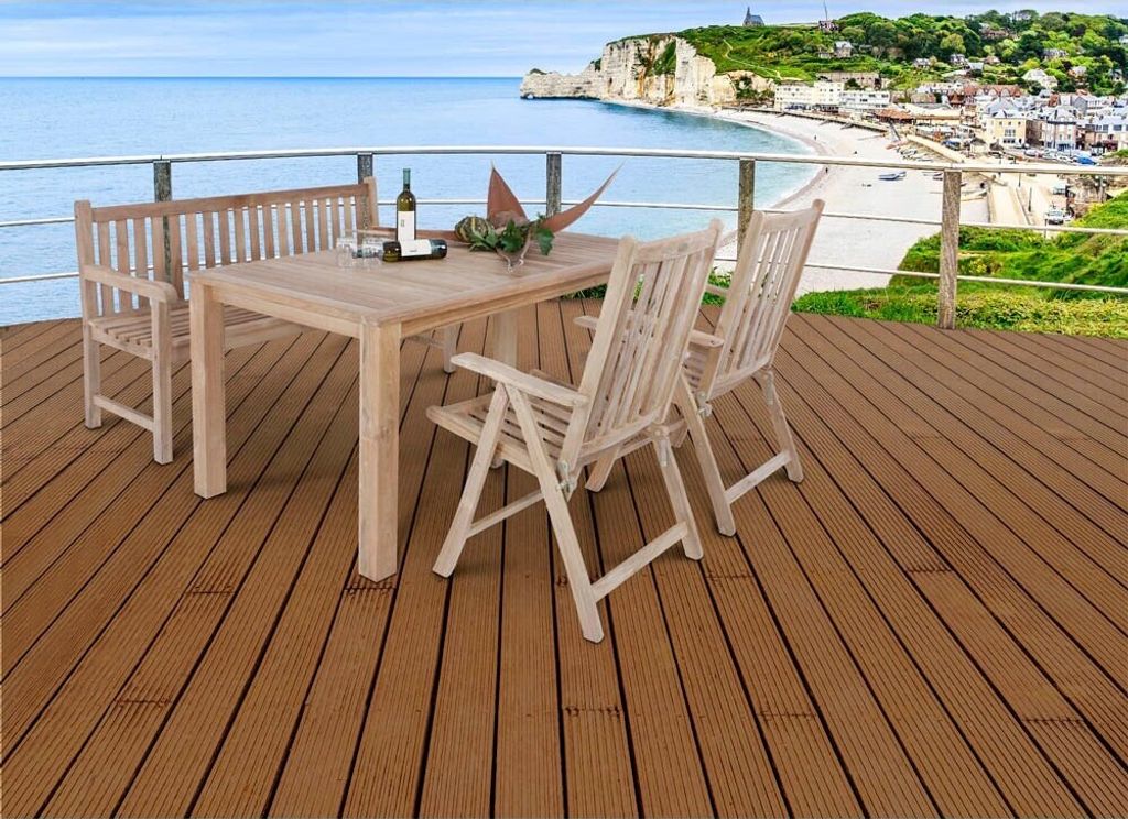 Garden Pleasure Gartenbank Solo 940140 natur Holz 150,0 cm Produktbild 11