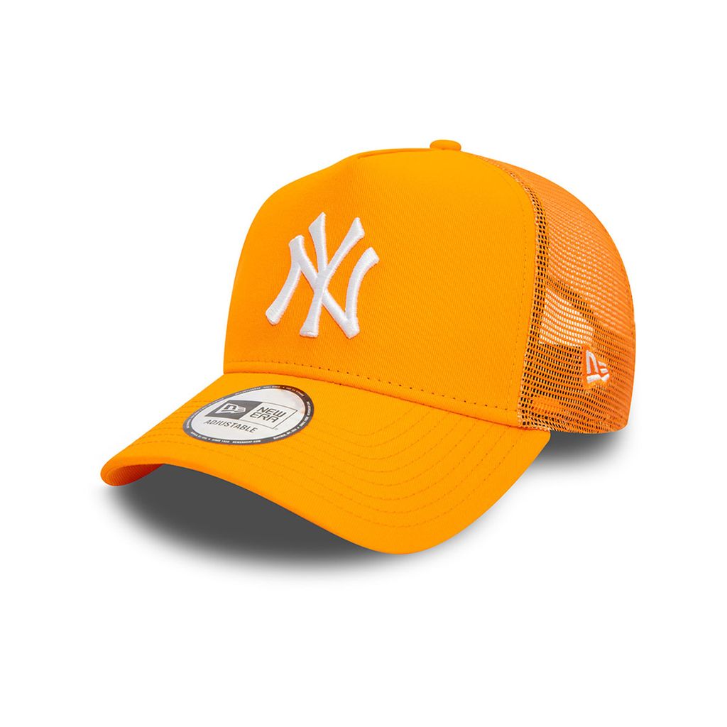 NEW ERA LEAGUE ESS TRUCKER OSFM Orange