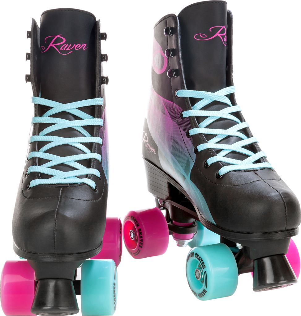 Rollschuhe Roller Skates Rollerskates Raven Serena Mint/Pink 39-42 verstellbar