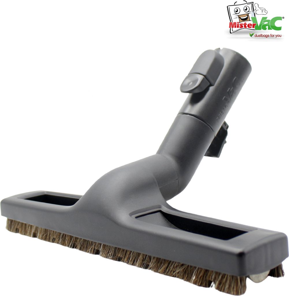 MisterVac Staubsaugerdüse Bodendüse Besendüse Parkettdüse Rosshaardüse + 2 gratis Filzrollen, kompatibel mit Hoover TW 1570 Sprint