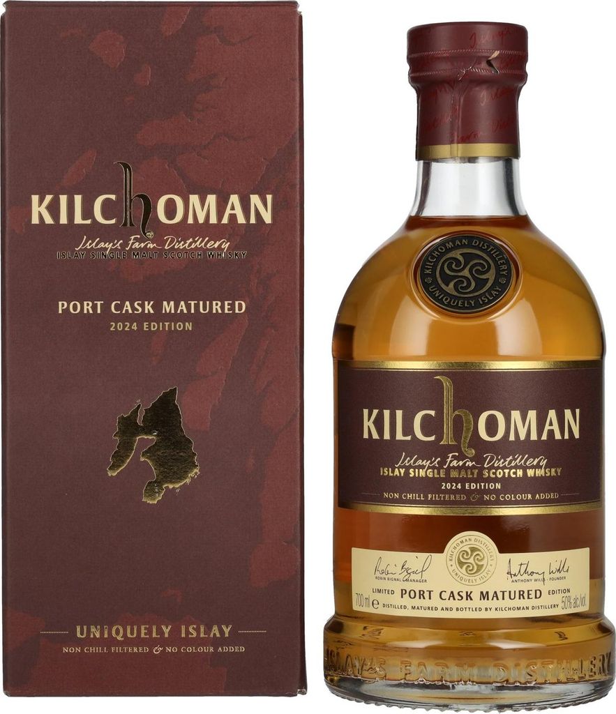 Kilchoman Port Cask Matured - 2024 Edition - Islay Single Produktbild 