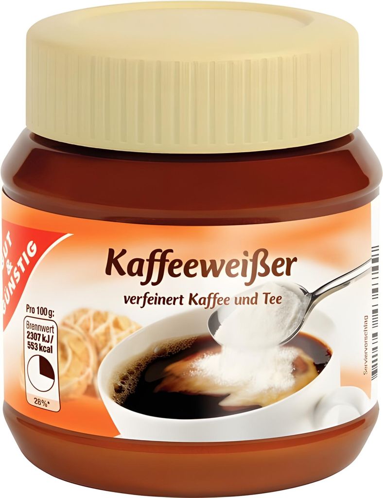 EDEKA Kaffeeweißer, 250g, verfeinert Kaffee und Tee