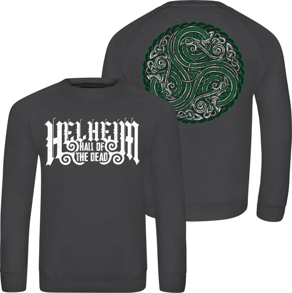 Herren Sweatshirt Helheim Hall of the Dead