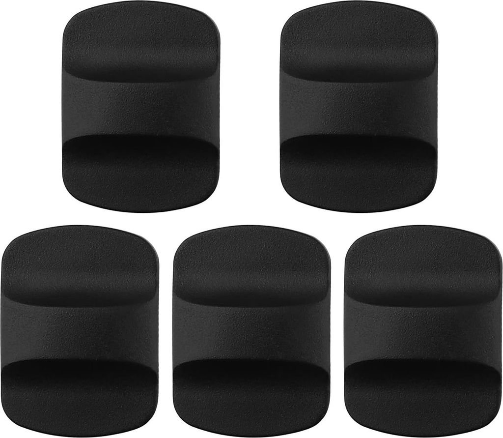 5 STÜCK Magnetische Slider Ersatz für Yeti Tumbler Becherdeckel - Schwarz