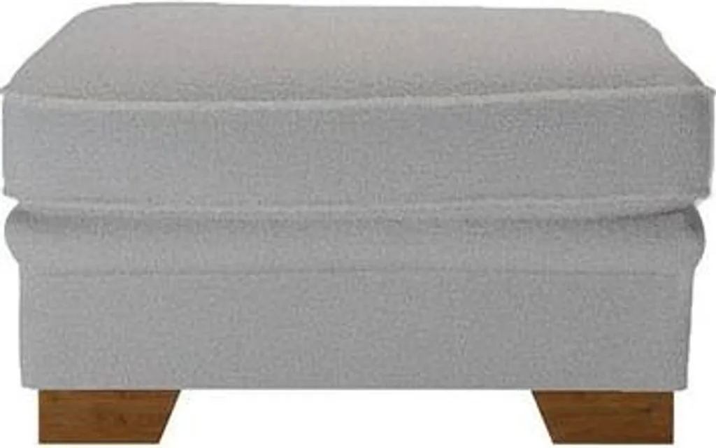 Pouf Ronay Teddy Slate Aveo - Siège d'appoint design gris ardoise