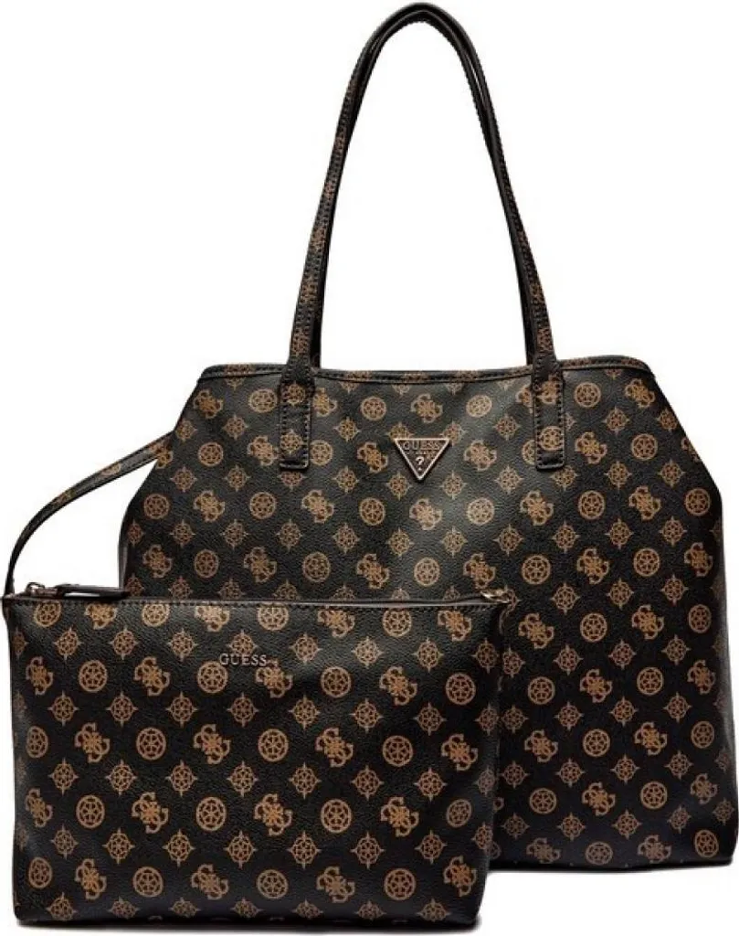 Petit Sac à Main Guess Marron Hwepq9 pour Sorties et Soirées