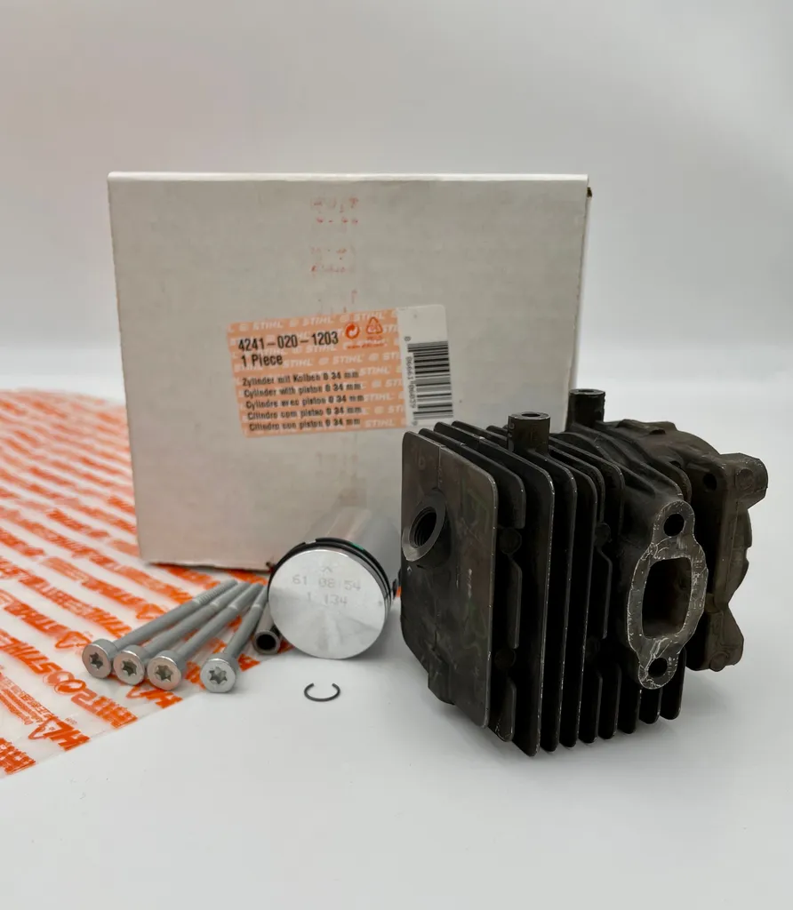 Cylindre STIHL 34 mm d'origine haute performance pour SH 86 BG 86