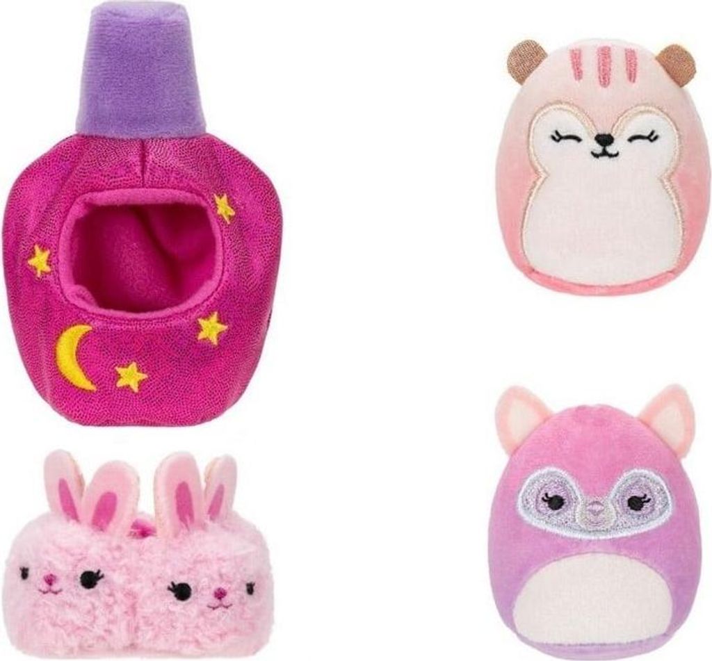 Squishmallows Squishville Film-Marathon-Set Mit 4 El