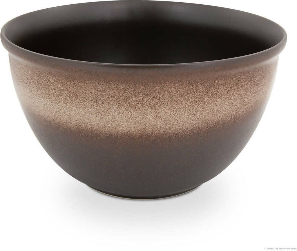 Original Bunzlauer Keramik 4,5 Liter Schüssel Schale XL Ø26,3 cm Salatschüssel Suppenschüssel Beilagenschüssel Obstschale Rührschüssel [Form...