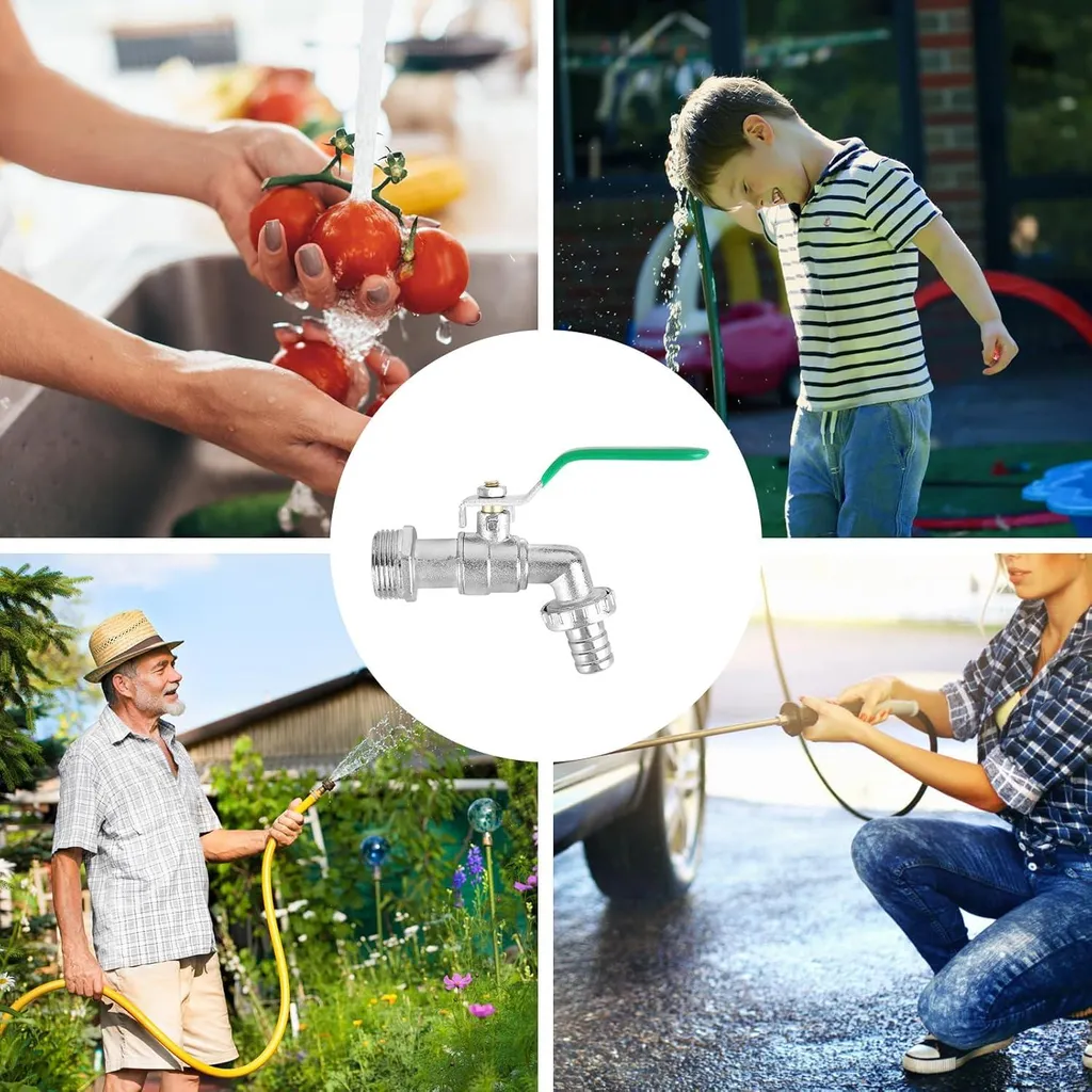Robinet extérieur pour arrosage de jardin en laiton 3/4 kit complet 2026