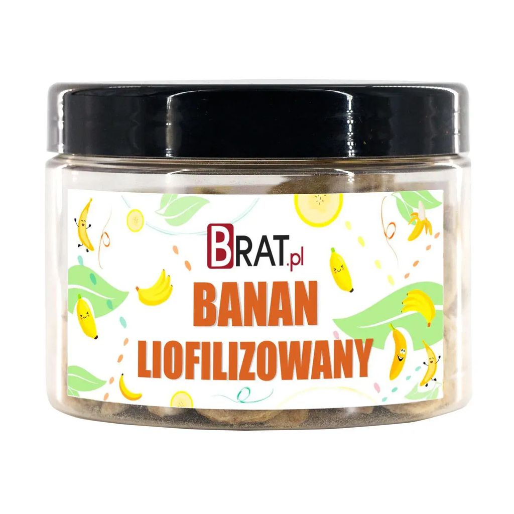 Lyofilizovaný banán 50g Brat.pl Obrázok produktu 