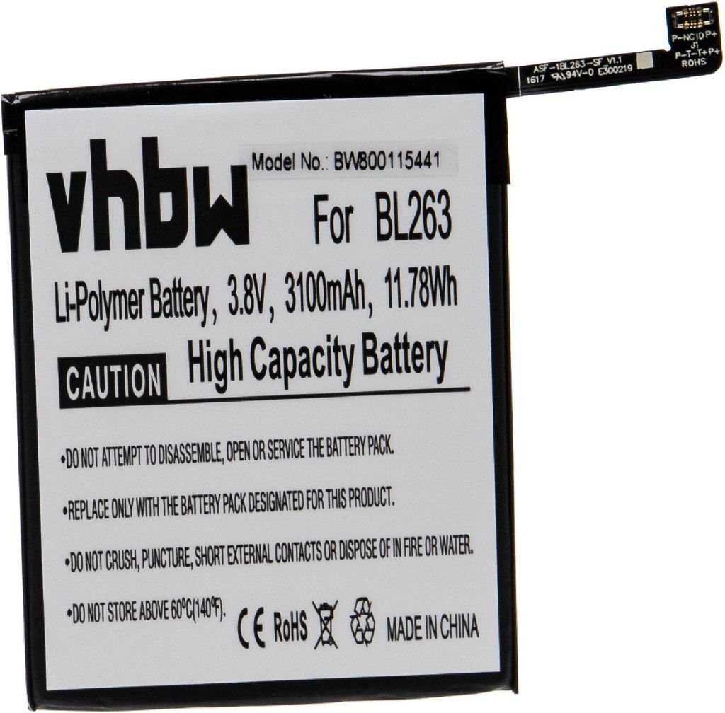 vhbw Akku kompatibel mit Lenovo K920, K80M, Z2 Pro Produktbild 