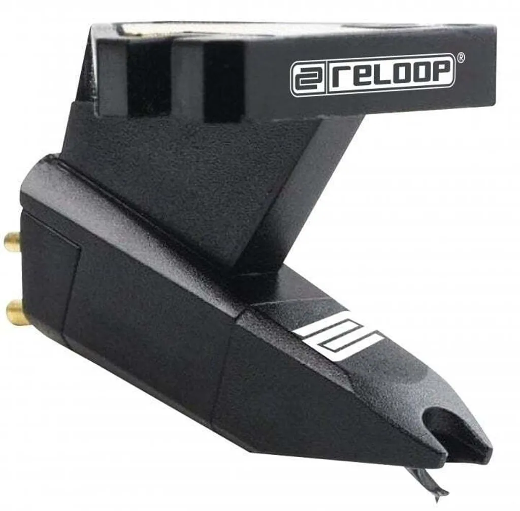 Reloop OM BK Testina DJ Portatile - Puntina per Giradischi Professionale