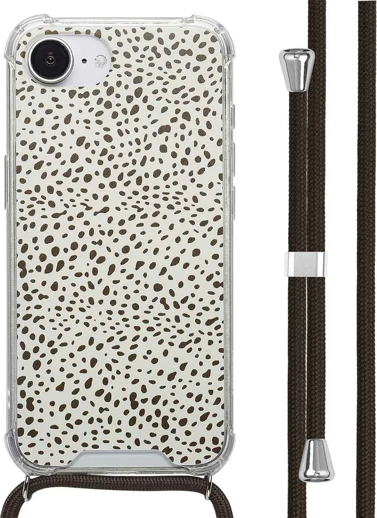 Custodia di design imoshion con cinturino iPhone 16e - Desert Dots