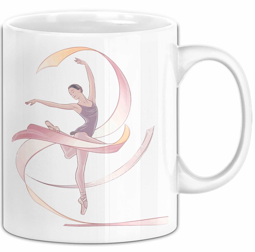 Tänzer Tasse Geschenk Lustige Geschenkidee Spruch Für Tanz Liebhaber (Weiß)