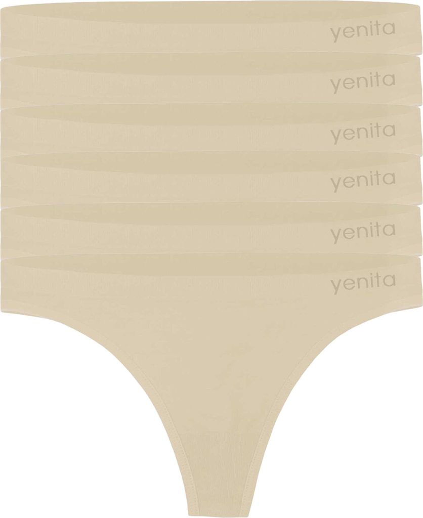 Yenita® 6er Pack Seamless Basic String XS/S skin Produktbild 