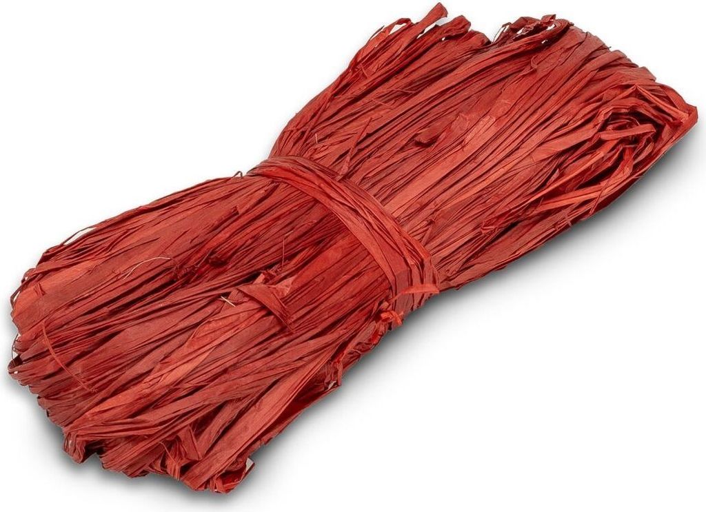 Raffia Bast im Bund mit ca. 50g, viele Farben wählbar , Farbe:Braun