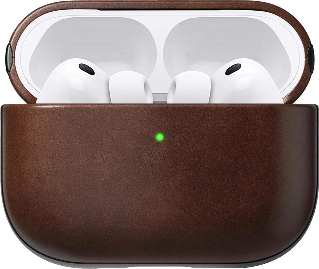 Custodia AirPods Pro 3 in Pelle Nomad Modern - Marrone Horween