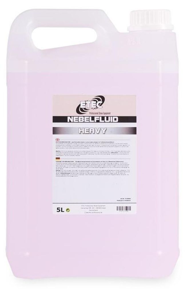 ETEC Professional Nebelfluid 5 Liter Heavy Produktbild 