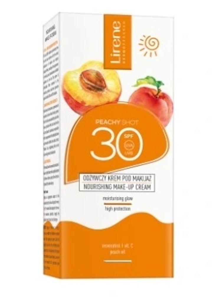 Lirene Nourishing Makeup Cream Spf 30 50 Ml - Protects And Nourishes Your Skin