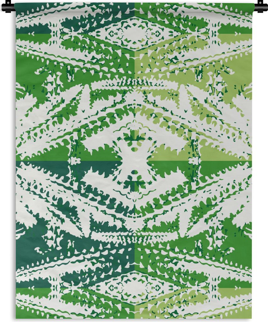 MuchoWow Wandteppich Wandbehang Kaktus - Pflanzen - Muster 60x80 cm Tapisserie Dekoration Wandtuch - Decke - Wandtücher - Wohne