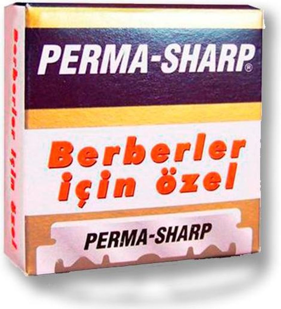 Polovičná čepeľ pre citlivú pokožku Perma Sharp 100ks Obrázok produktu 