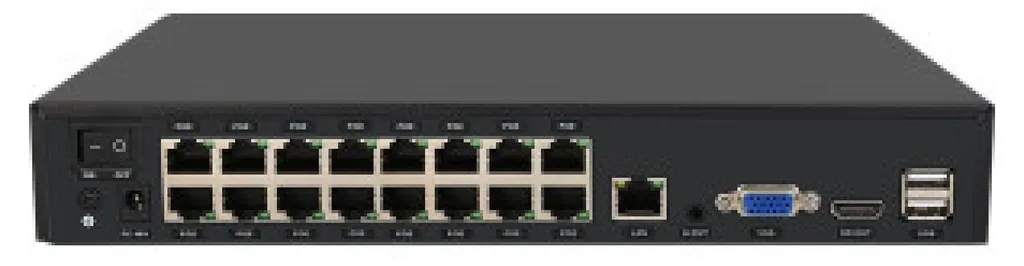 Foscam FNA216HE NVR PoE 16 canaux 8MP enregistreur vidéo surveillance