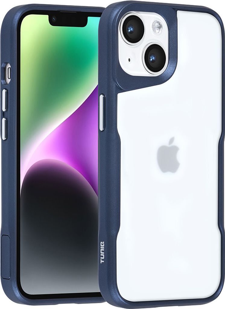 TUNIQ iPhone 14 Back cover case - Silicone - Dark Blue
