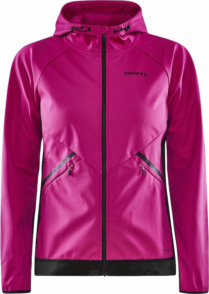 CRAFT GLIDE HOOD JACKET Damen ROXO M