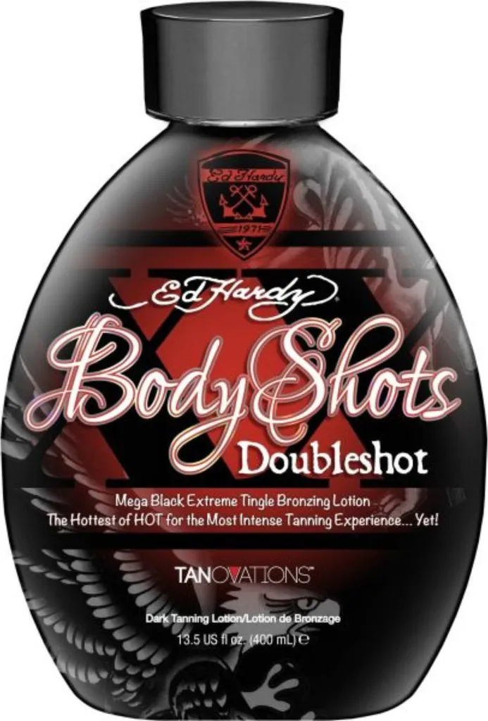 Ed Hardy Body Shots Double Shot Bronzer - Mega Tingle per Esperti