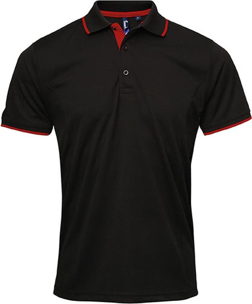 Premier Workwear PR618 | Herren  Contrast Coolchecker Polo Produktbild 