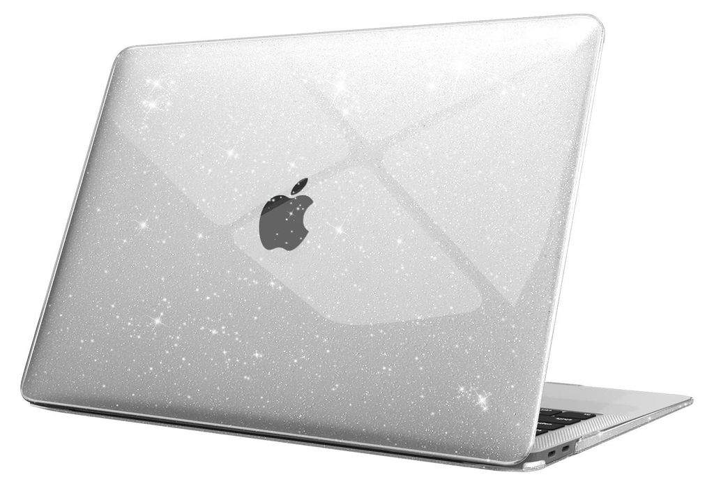 Fintie Hülle kompatibel mit MacBook Air 13 (2018-2020 Version) A2337(M1)/A2179/A1932, Ultradünne Hartschale Schutzhülle Snap Case, Transparent(G...