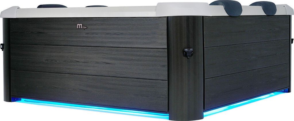 XXL Premium MSPA LED Whirlpool Outdoor Pool 160x160x65cm Produktbild 5
