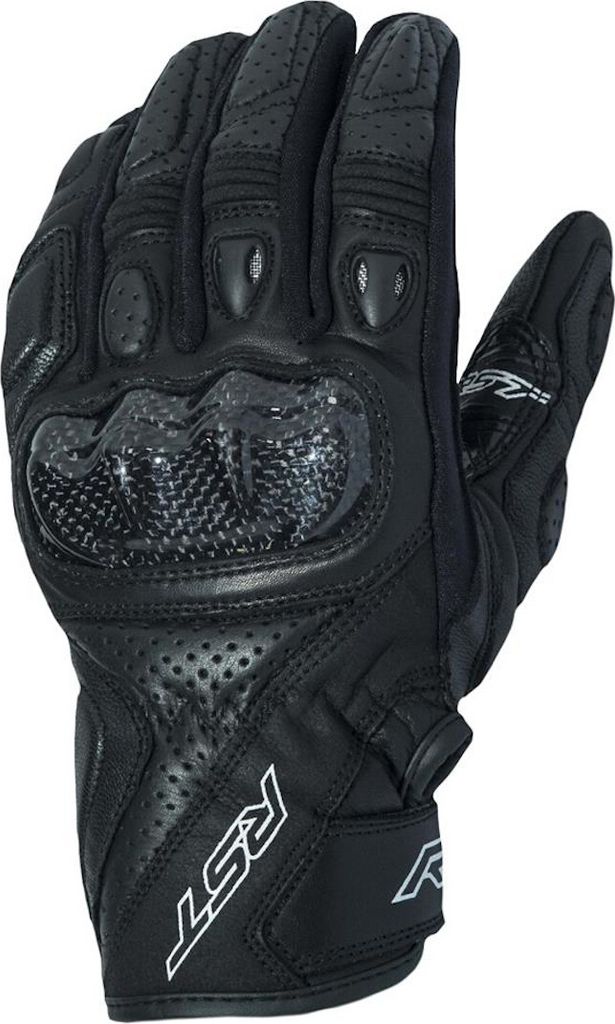 RST Stunt III CE Gloves Leather/Textile - Black Size S/08